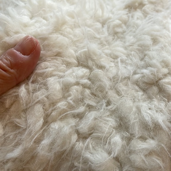 Offline Aerie NEW Sherpa Fluffy Cozy Teddy Vest Small Oversized - Picture 6 of 6